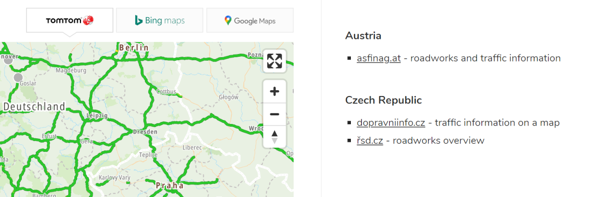 Austria Toll Roads Map Motorway Tolls And Vignettes In Europe - Tolls.eu Austria Toll Roads Map Motorway Tolls And Vignettes In Europe - Tolls.eu